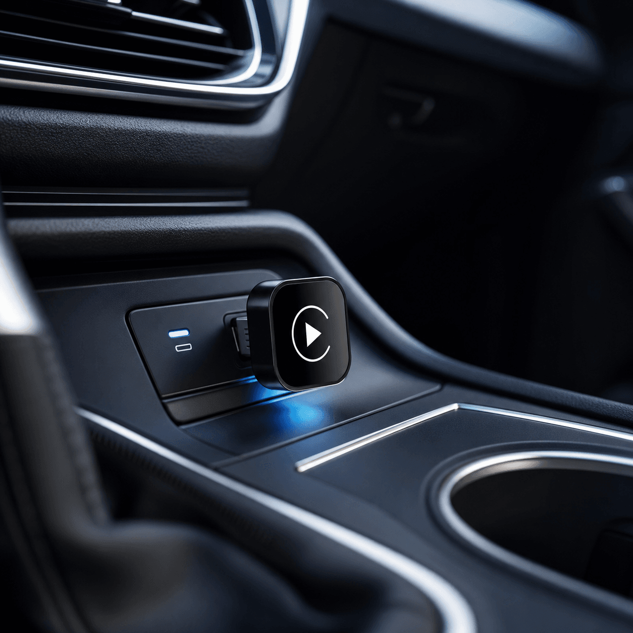 Adaptateur CarPlay sans fil 2-en-1 visuel 1