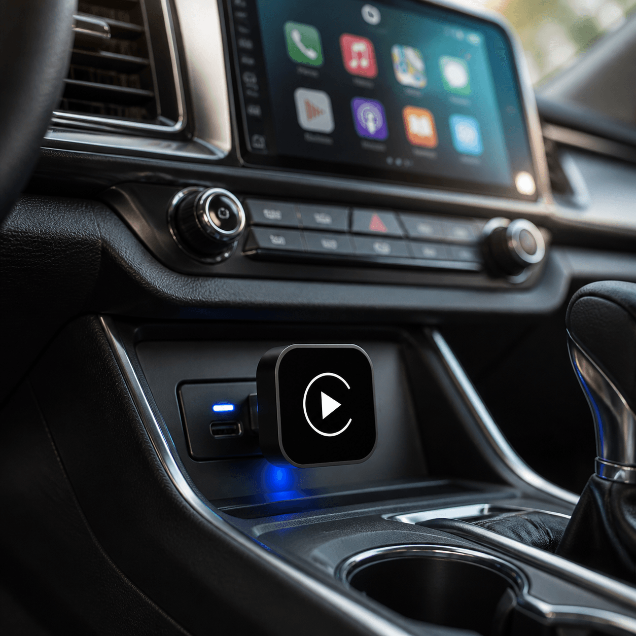 Adaptateur CarPlay sans fil 2-en-1 visuel 2