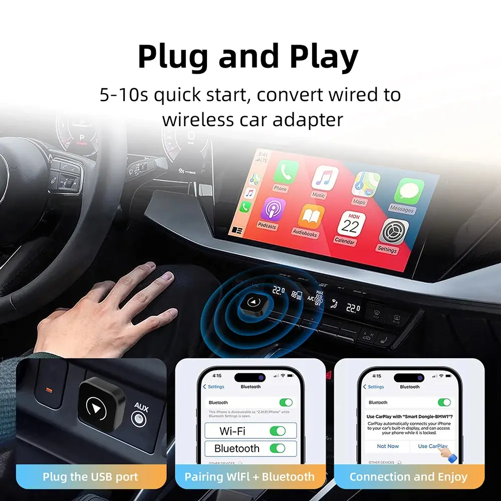 Activez le Bluetooth et le Wi-Fi